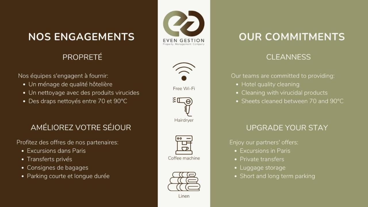 Luxueux Duplex 6 - 8Pers - Full Equipped - Republique Apartamento Paris Exterior foto